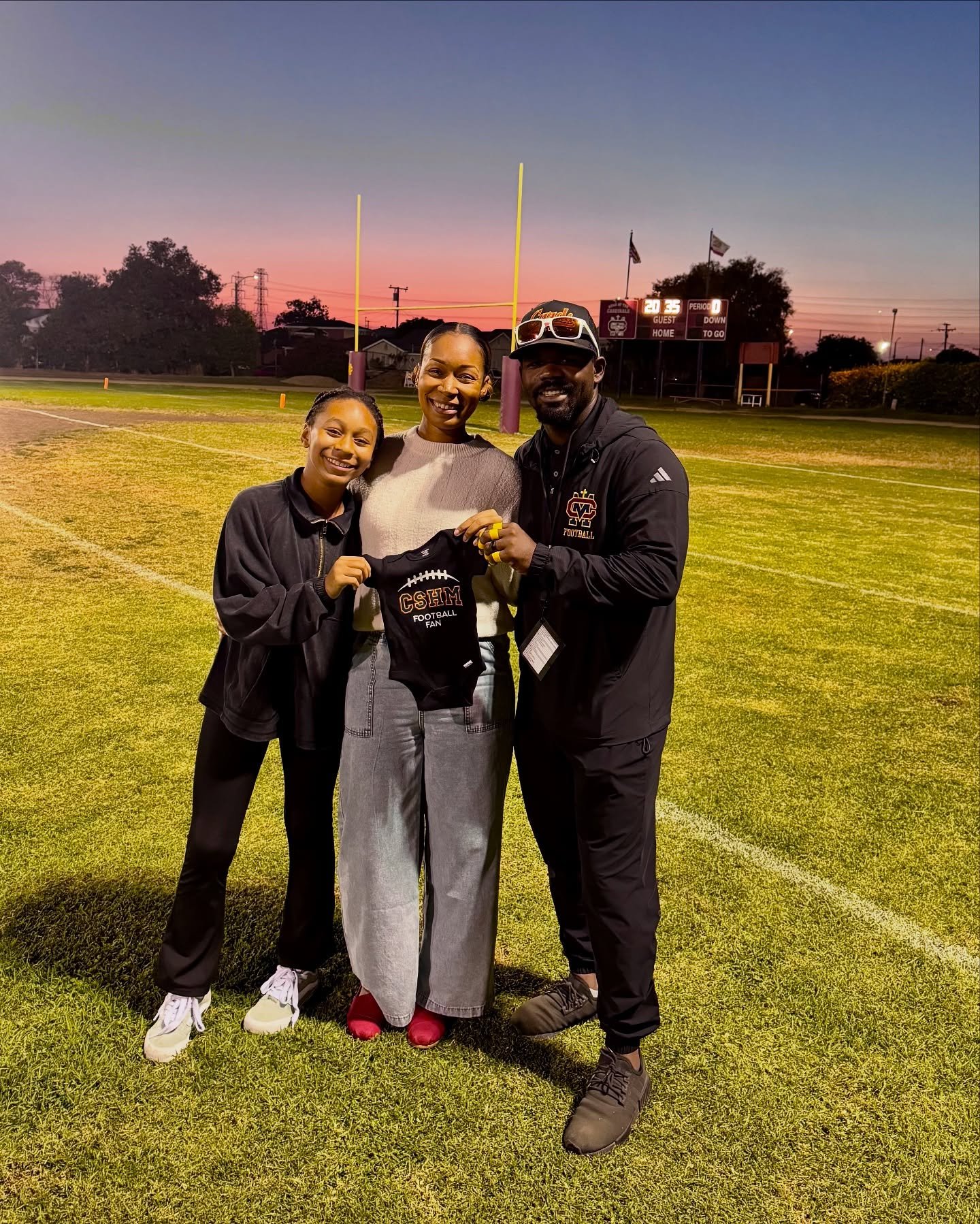 Game day photos will look a little different next season ☺️ Baby Ficklin arriving Spring 2026!

God continues to outdo Himself! Grateful for His timing, good health, and the sweetest reminder that He never stops answering prayers.

And huge thanks to