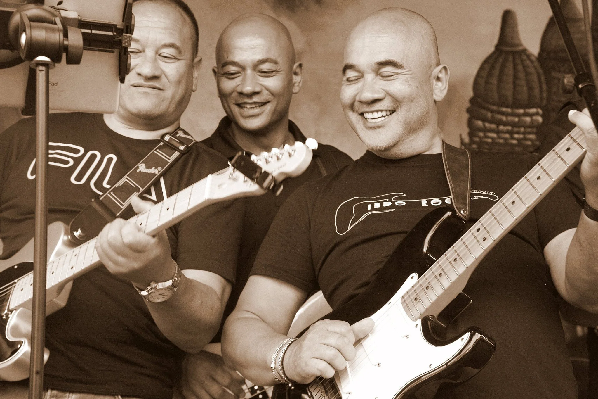Kumpulan met muziek door Triple B and friends