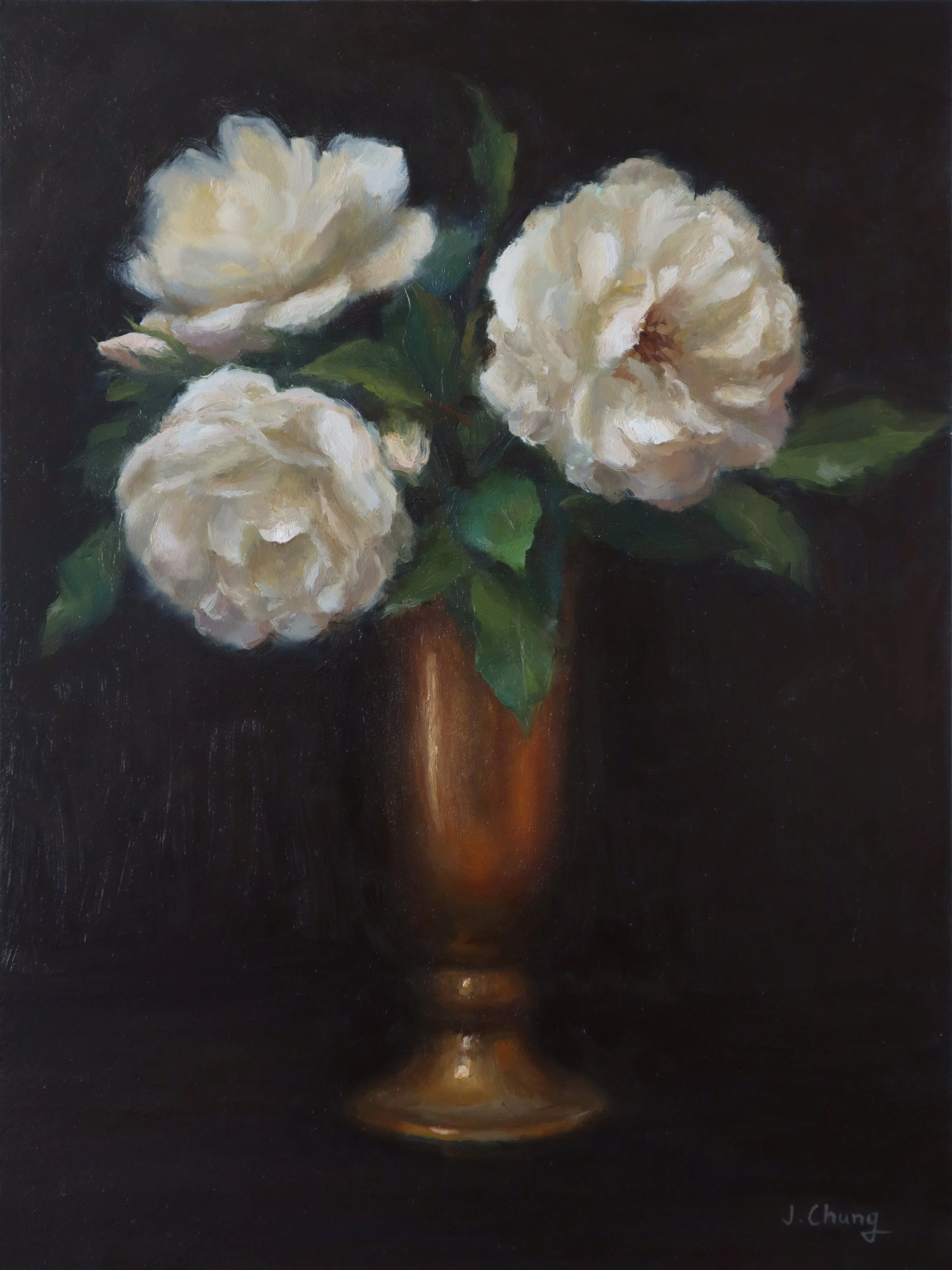 White Roses in Vase_9x12_2026_Jess Chung.jpg
