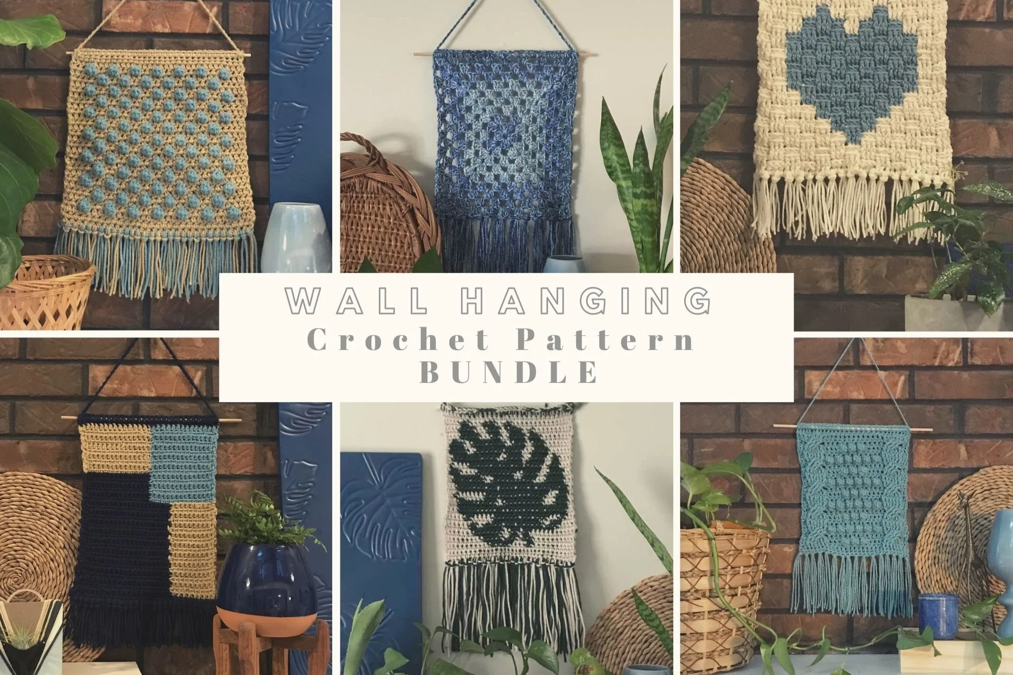 Crochet Wall Hanging Patterns to Add Character to Your Home