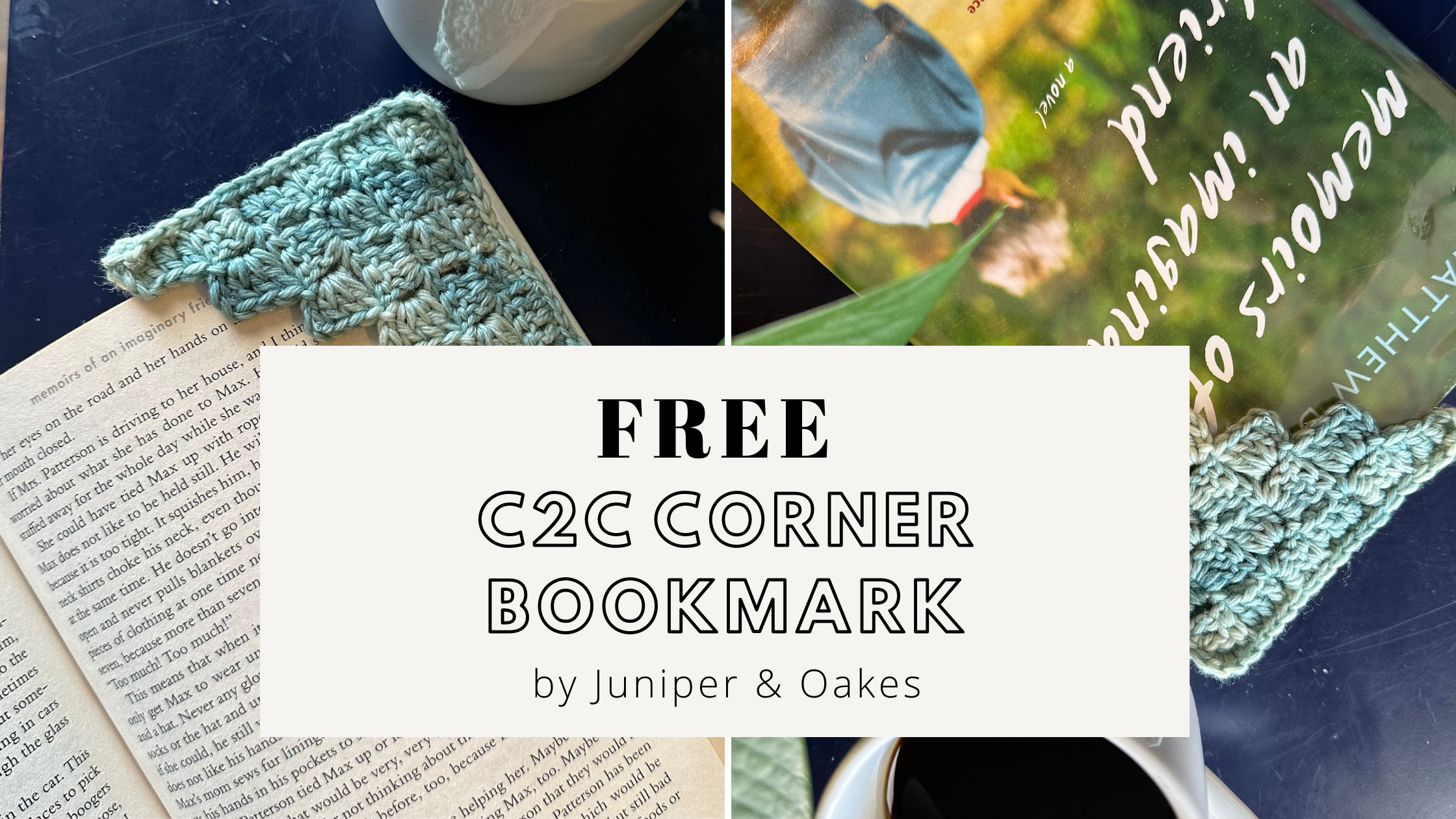 C2C Corner Bookmark - FREE Crochet Pattern