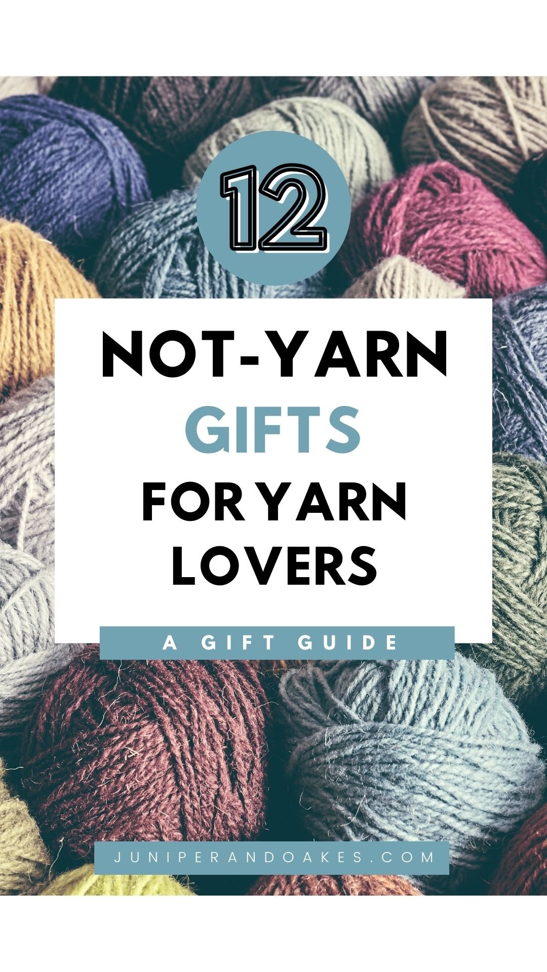 12 NotYarn Gift Ideas for Yarn Lovers — Juniper & Oakes