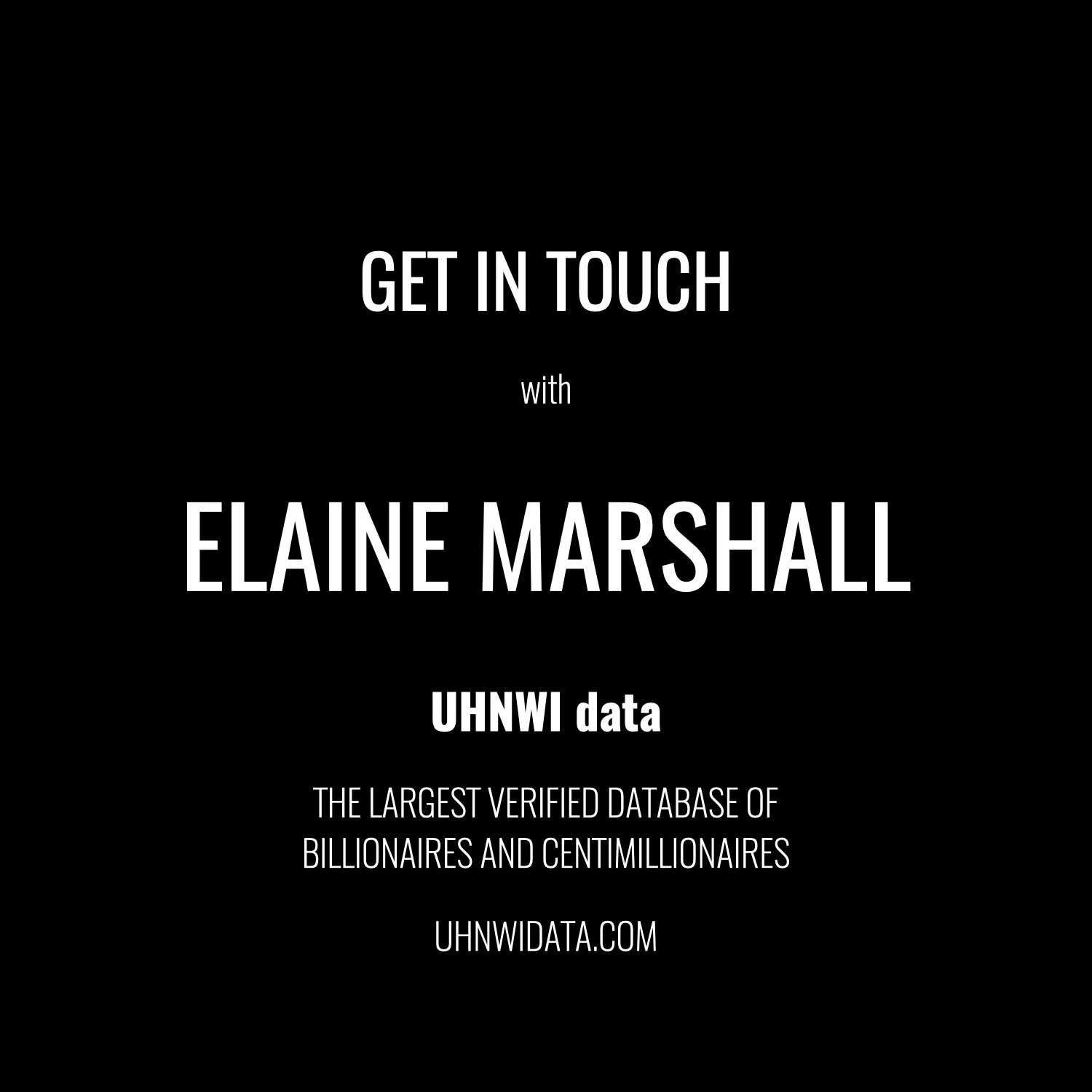 Elaine Marshall | $10B+