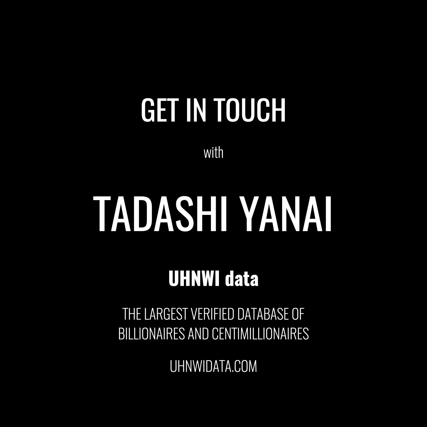 Tadashi Yanai | $10B+