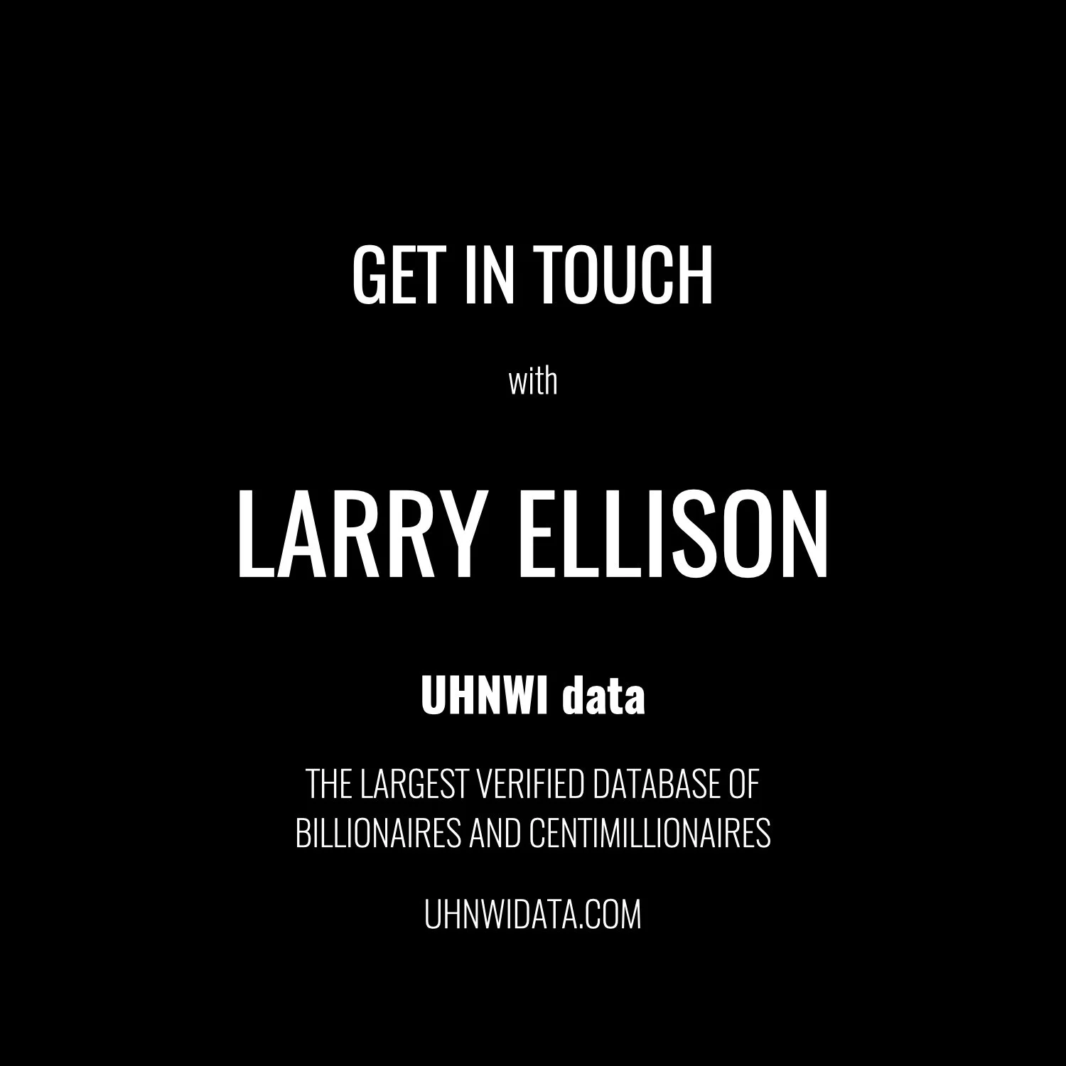 Larry Ellison | $200B+