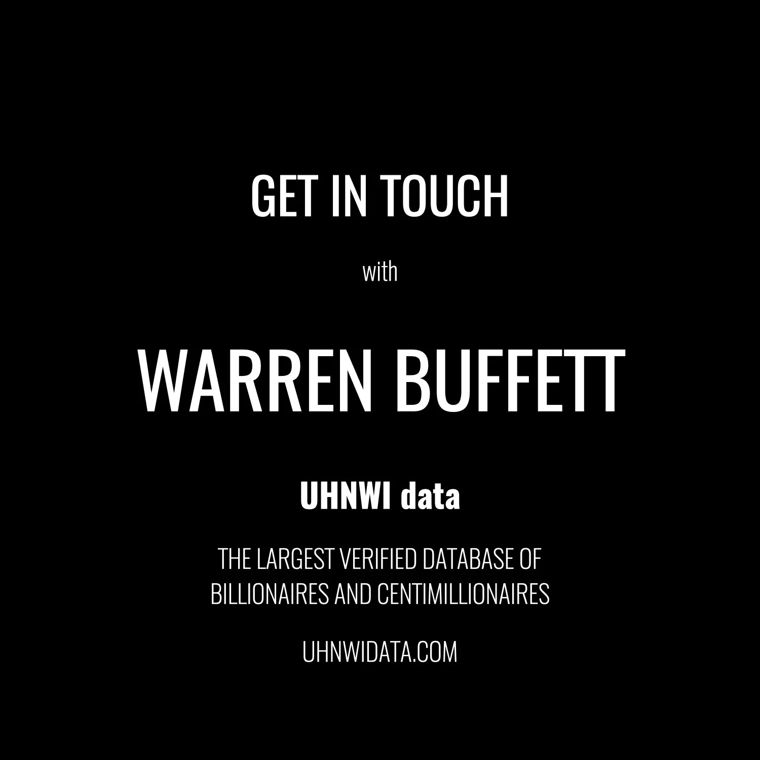 Warren Buffett | $100B+