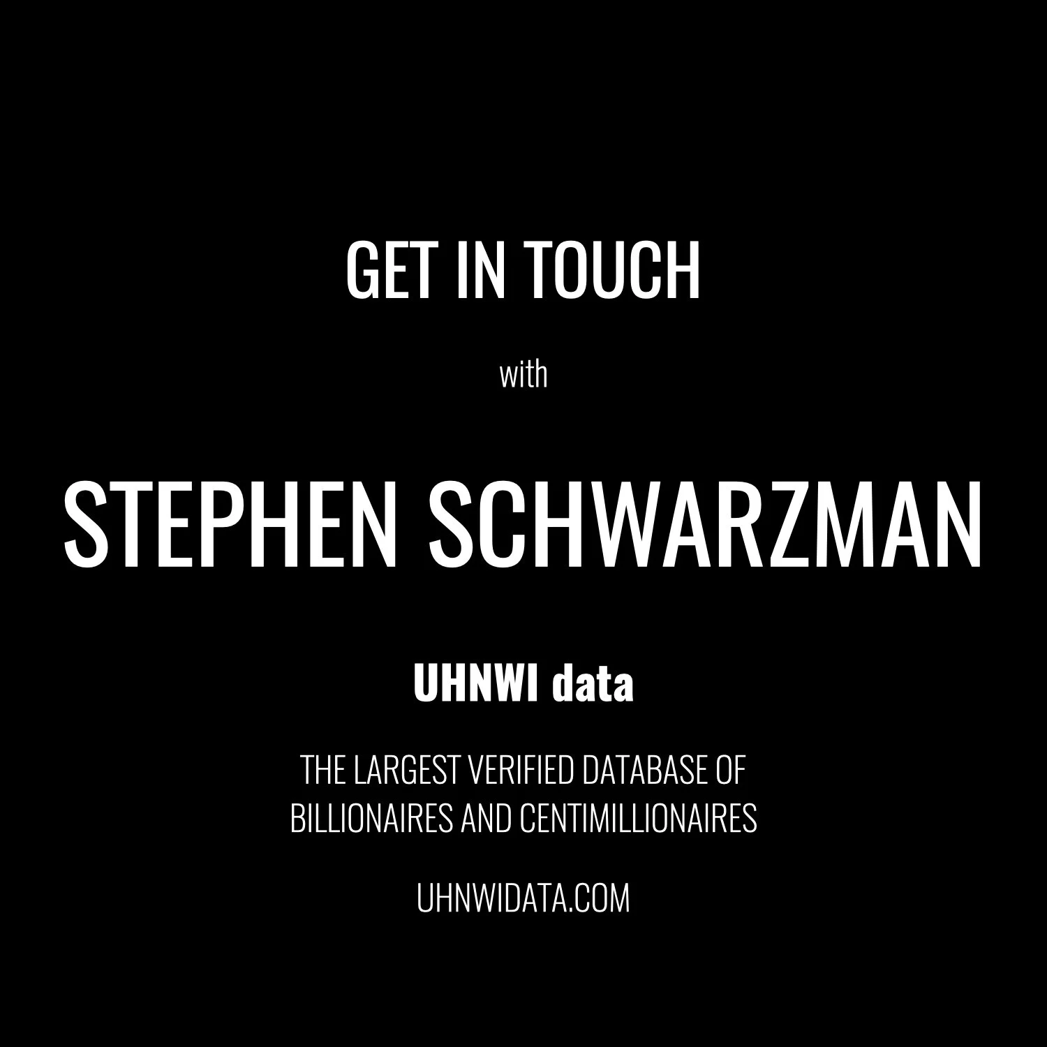 Stephen Schwarzman | $10B+