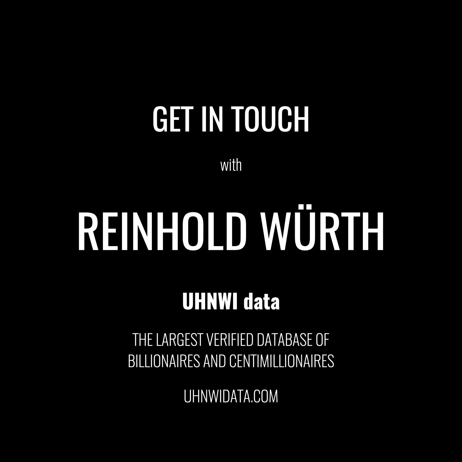 Reinhold Wuerth | $10B+