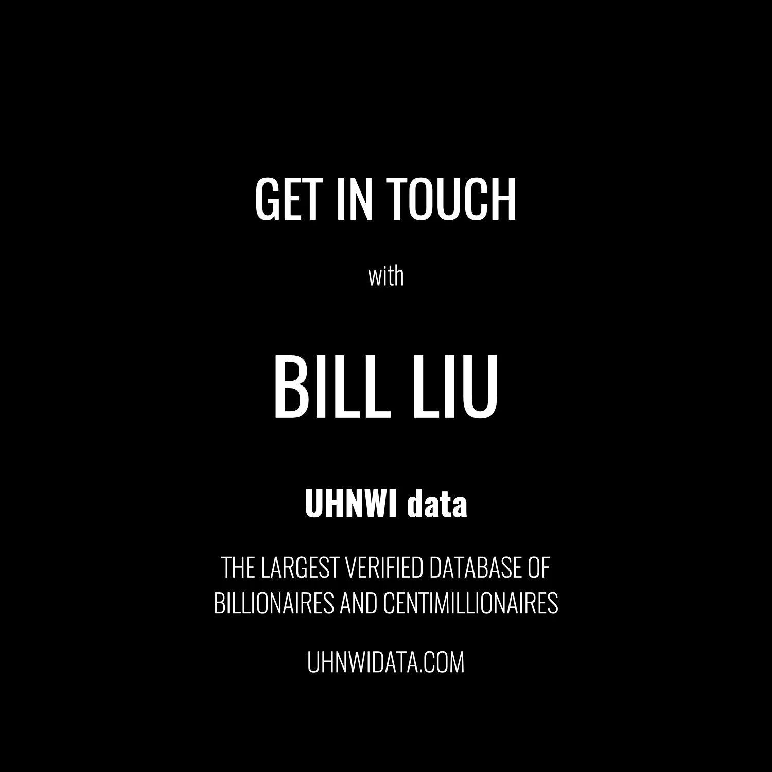 Bill Liu | $1B+