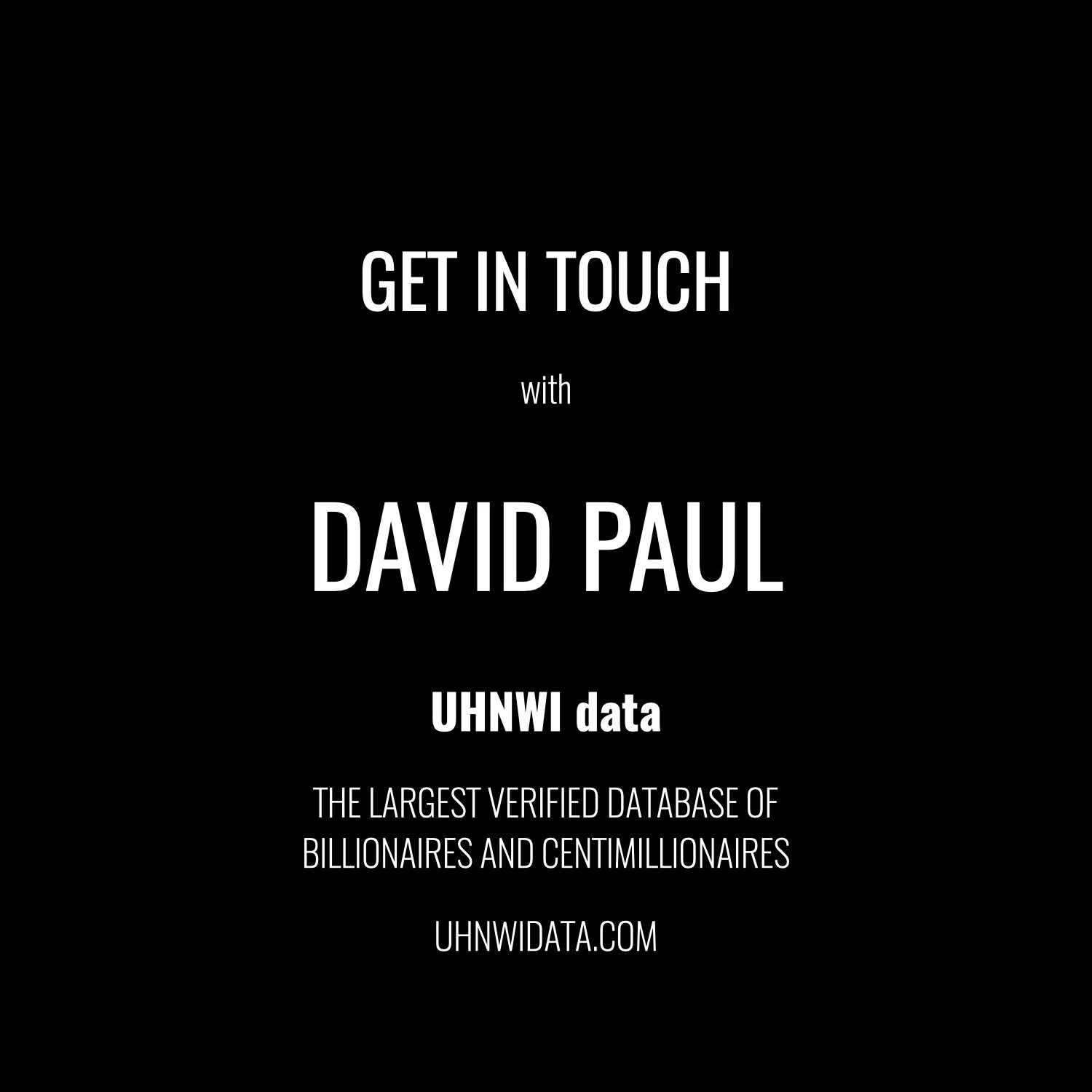 David Paul | $1B+