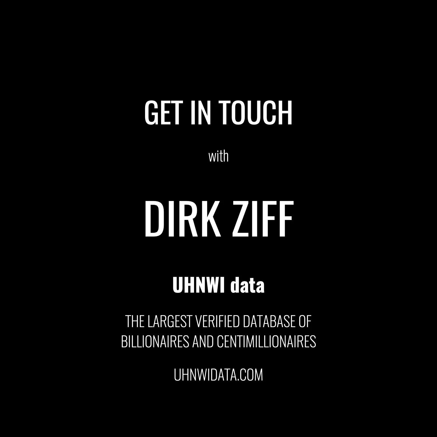 Dirk Ziff | $1B+