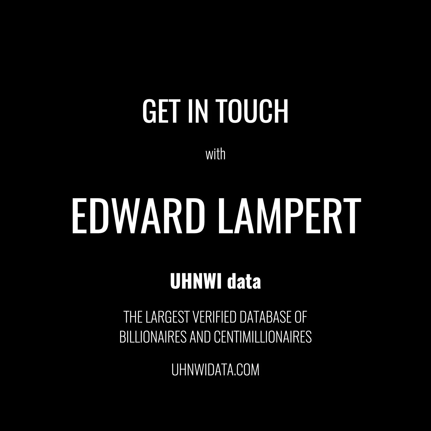 Edward Lampert | $1B+