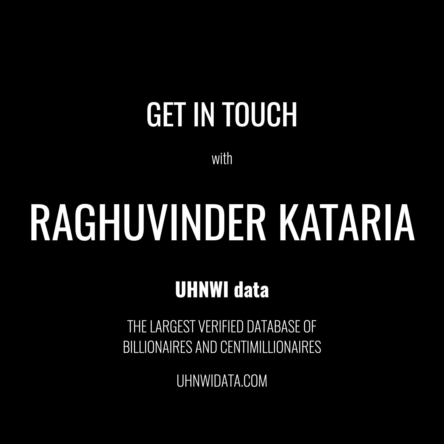 Raghuvinder Kataria | $1B+