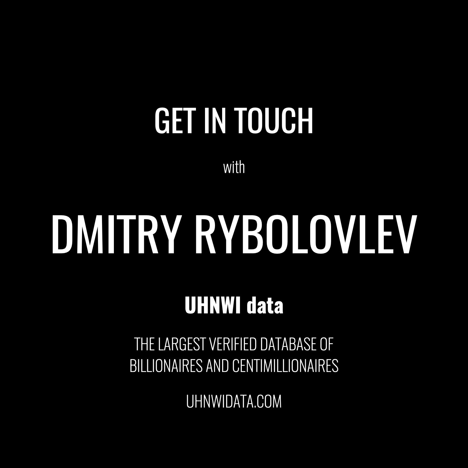 Dmitry Rybolovlev | $1B+