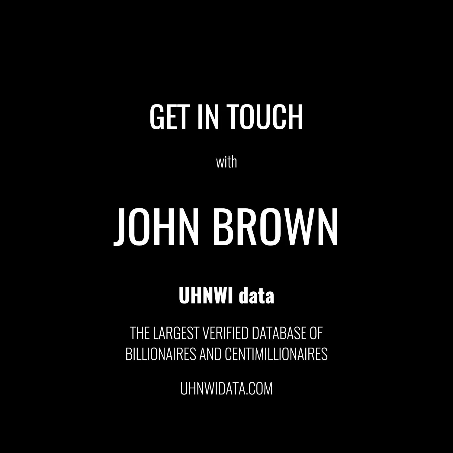 John Brown | $1B+