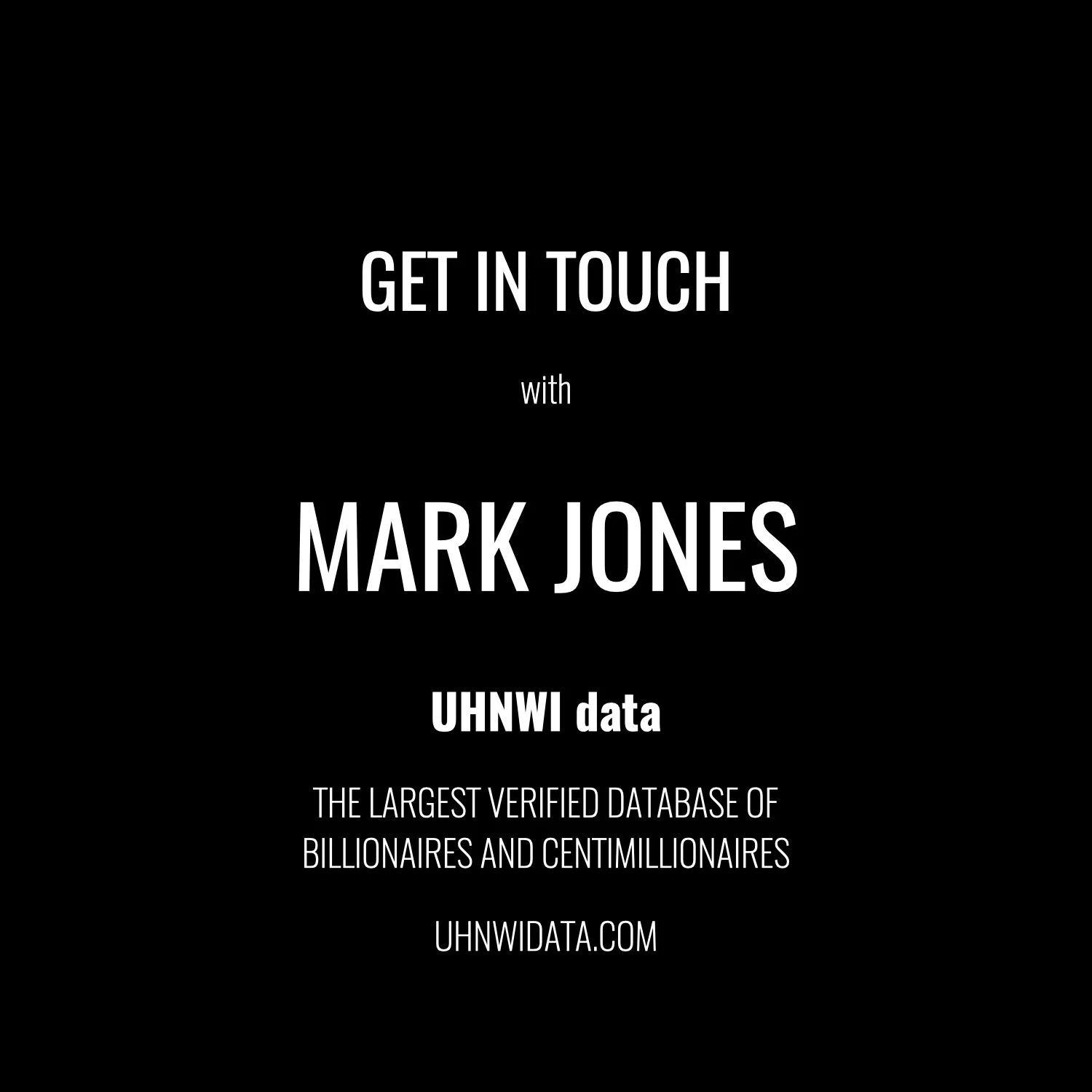Mark Jones | $1B+