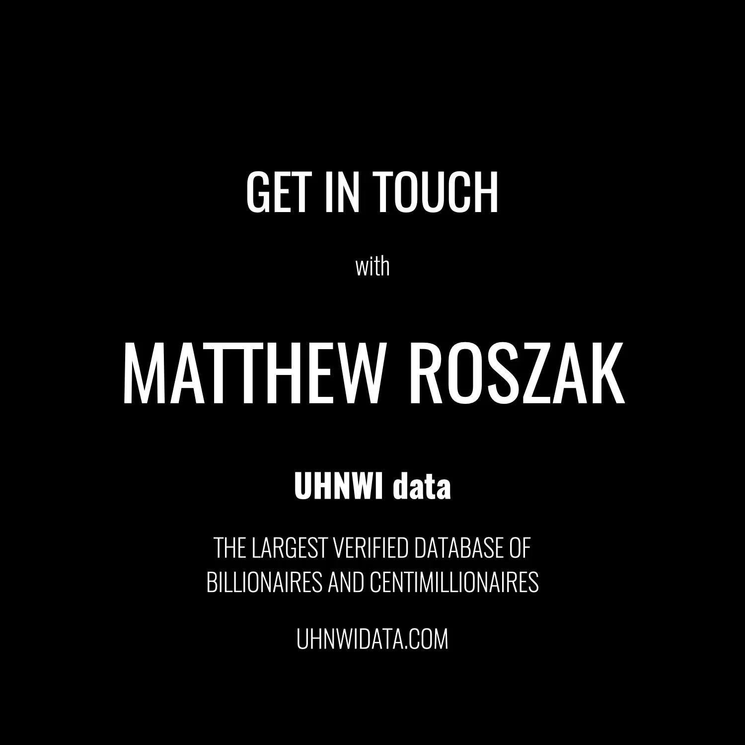 Matthew Roszak | $1B+
