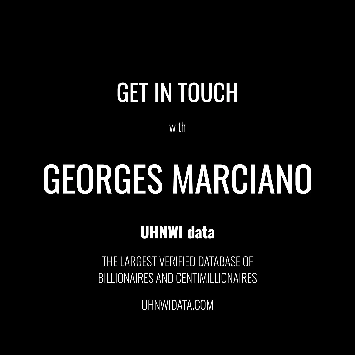 Georges Marciano | $1B+