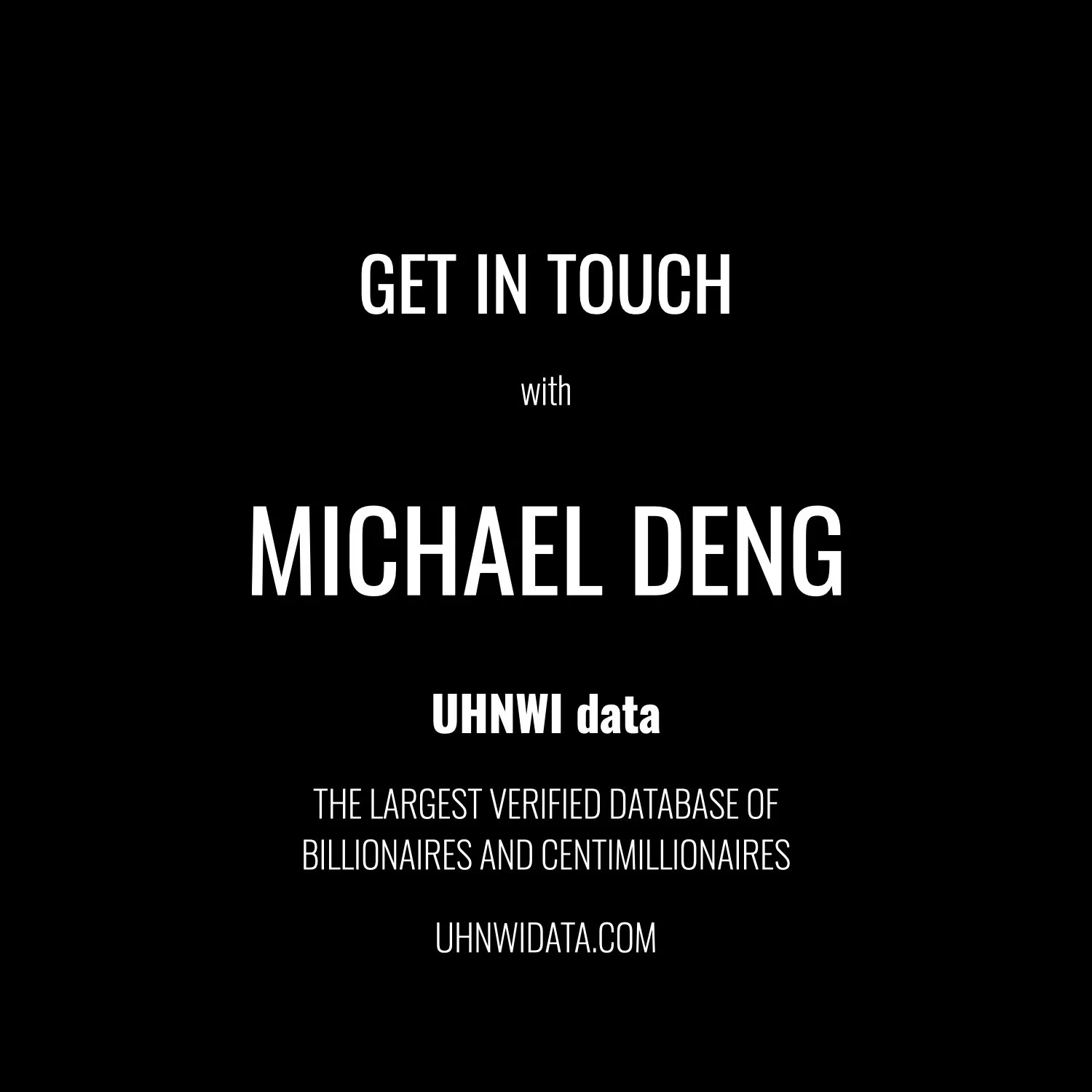 Michael Deng | $1B+
