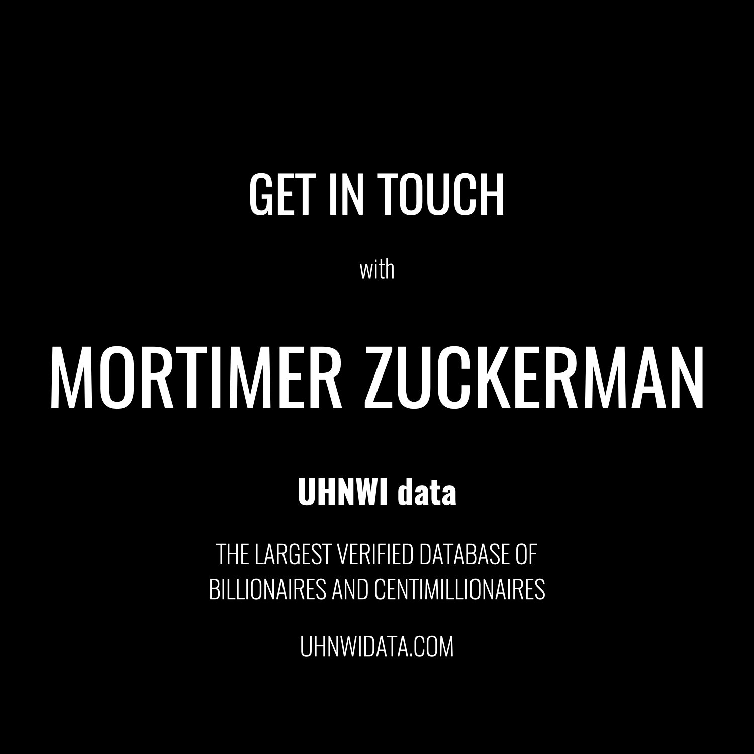 Mortimer Zuckerman | $1B+