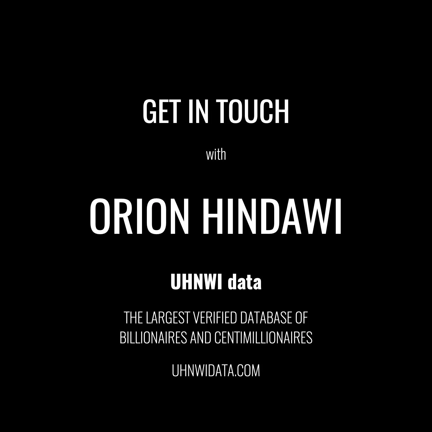 Orion Hindawi | $1B+