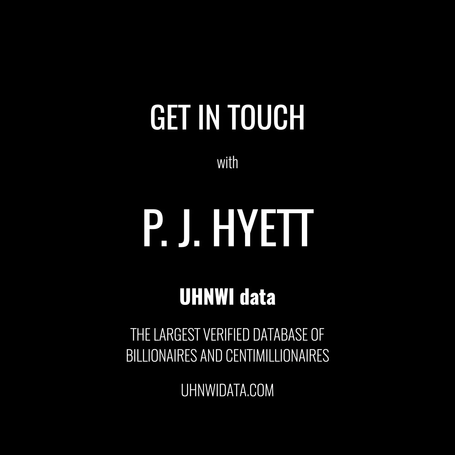 P. J. Hyett | $1B+