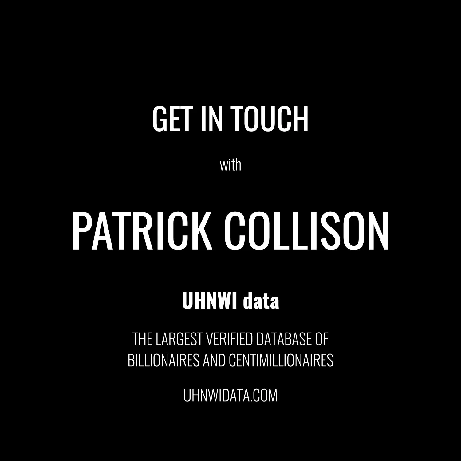 Patrick Collison | $10B+