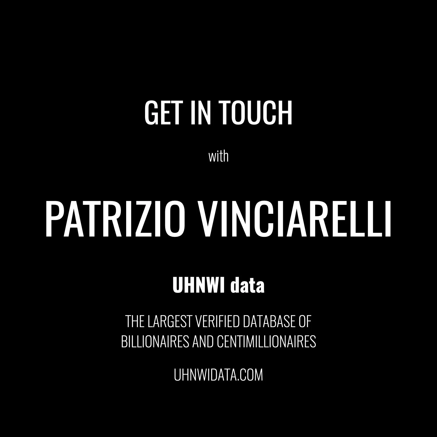 Patrizio Vinciarelli | $1B+
