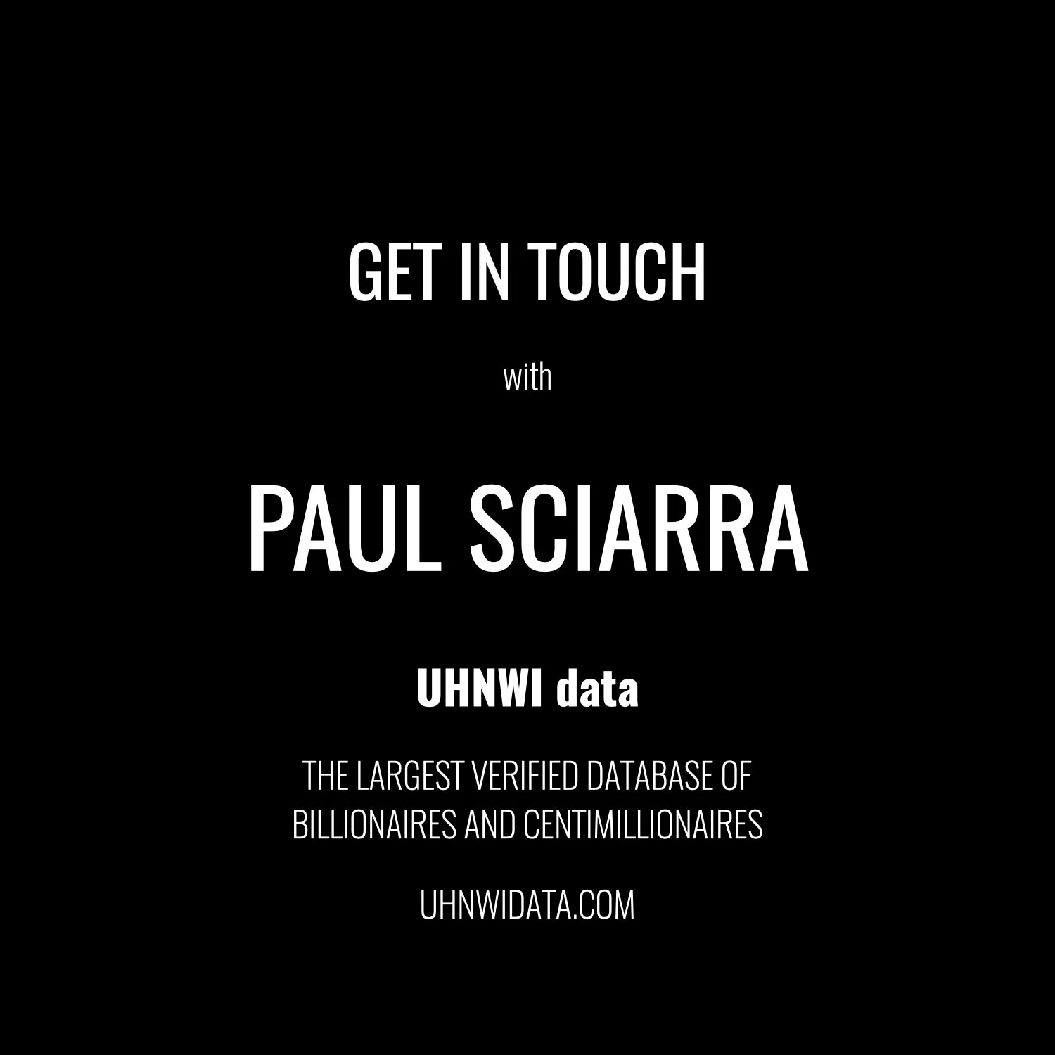 Paul Sciarra | $1B+