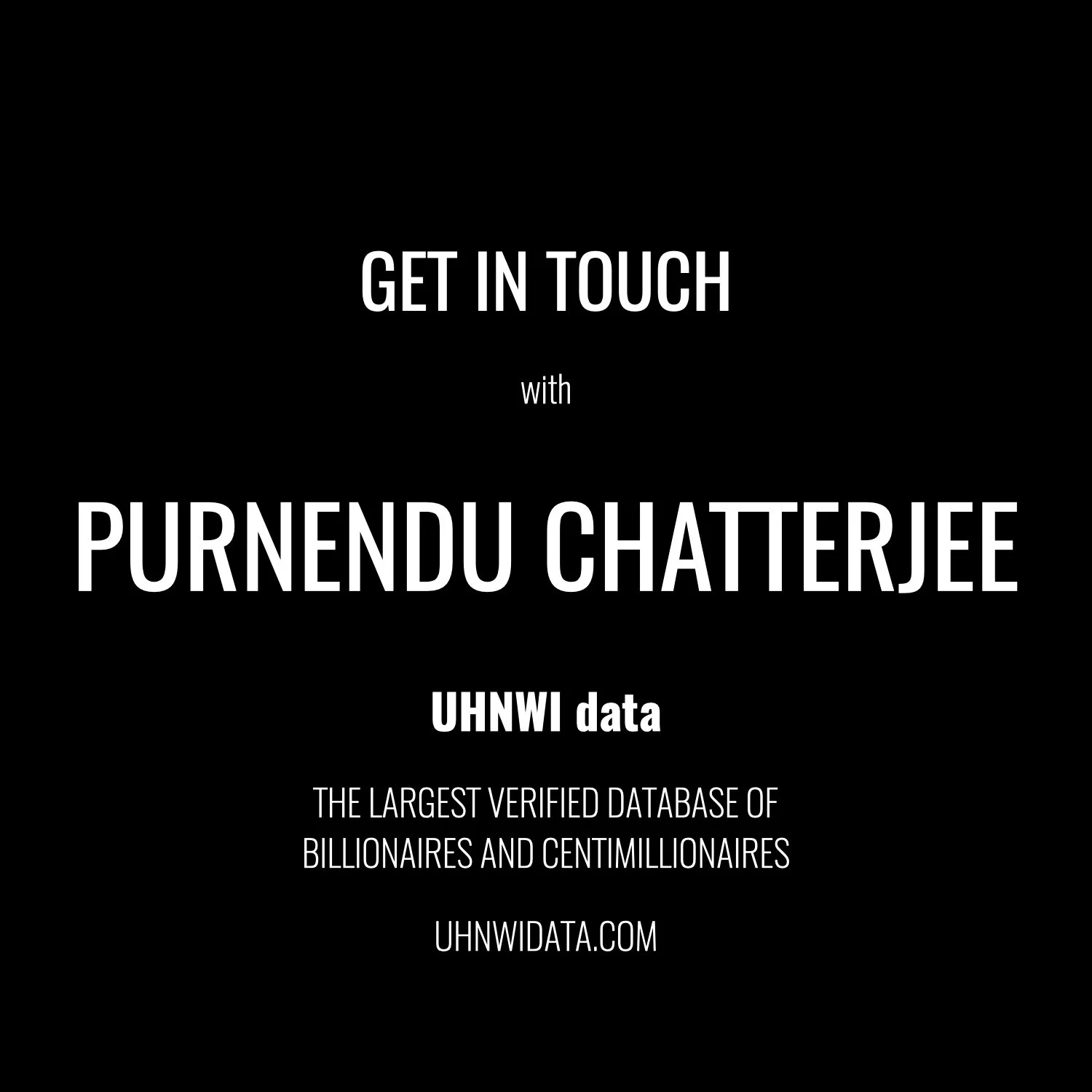 Purnendu Chatterjee | $1B+