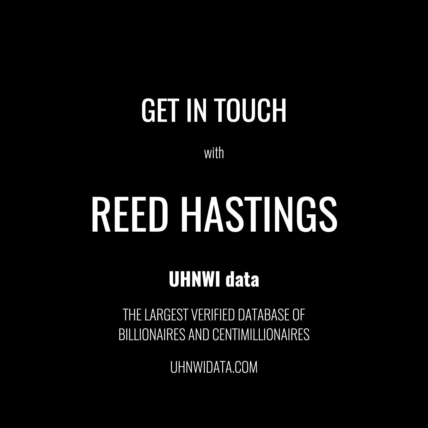 Reed Hastings | $1B+