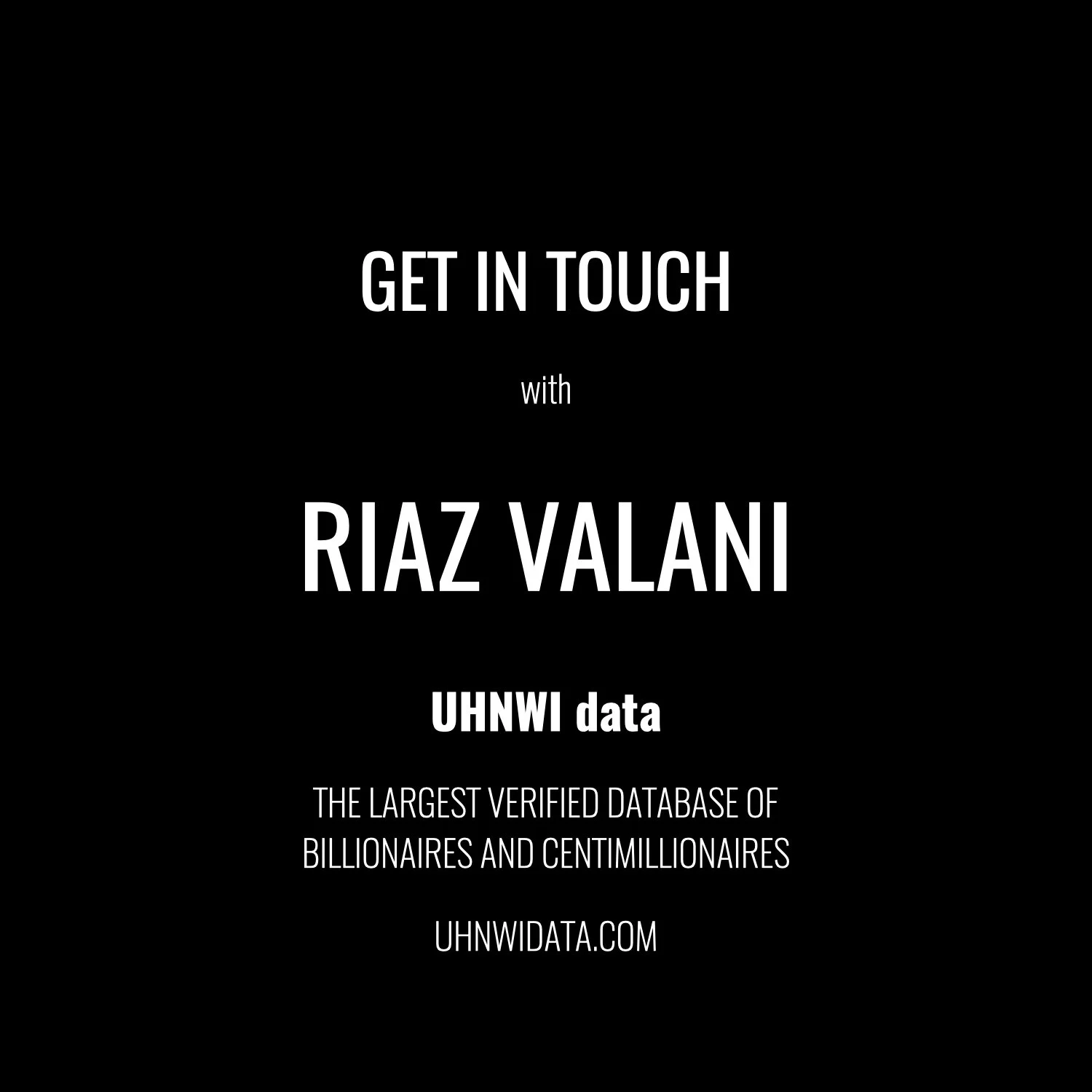 Riaz Valani | $1B+