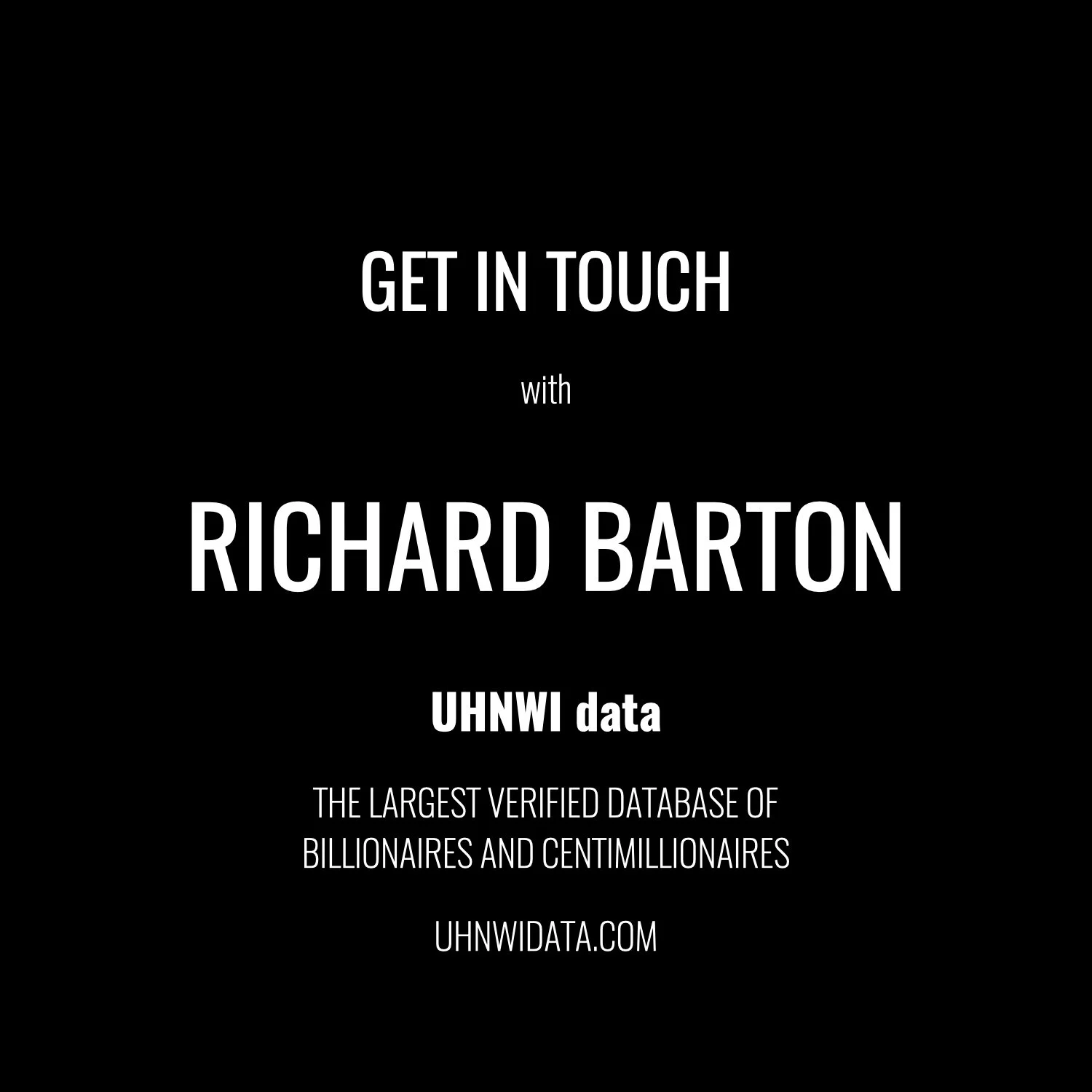 Richard Barton | $1B+