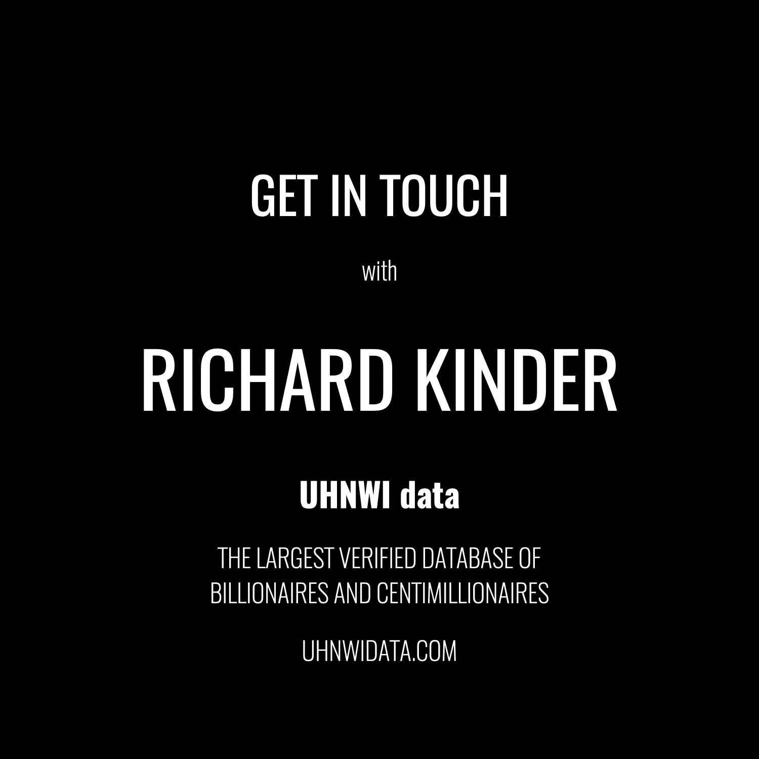 Richard Kinder | $10B+
