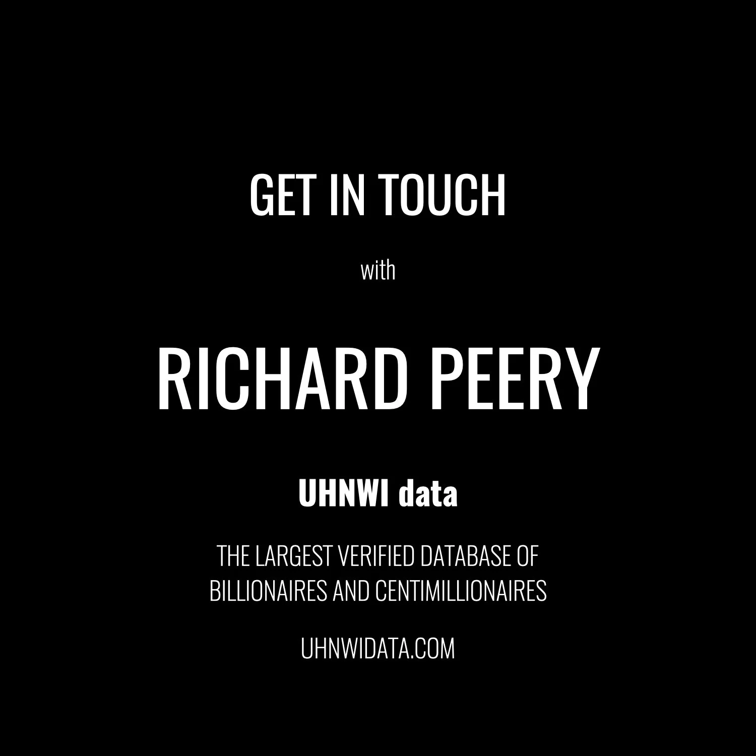 Richard Peery | $1B+