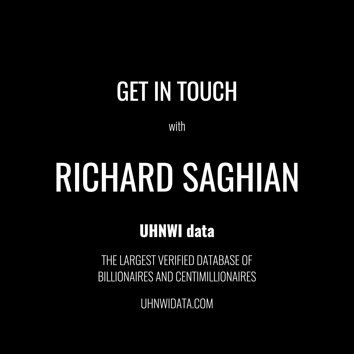 Richard Saghian | $1B+
