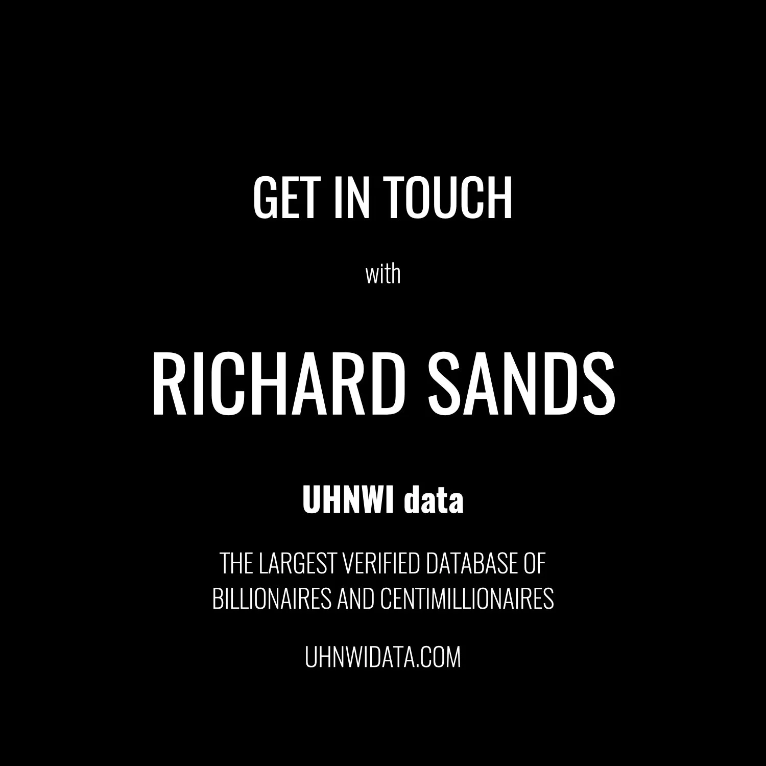 Richard Sands | $1B+