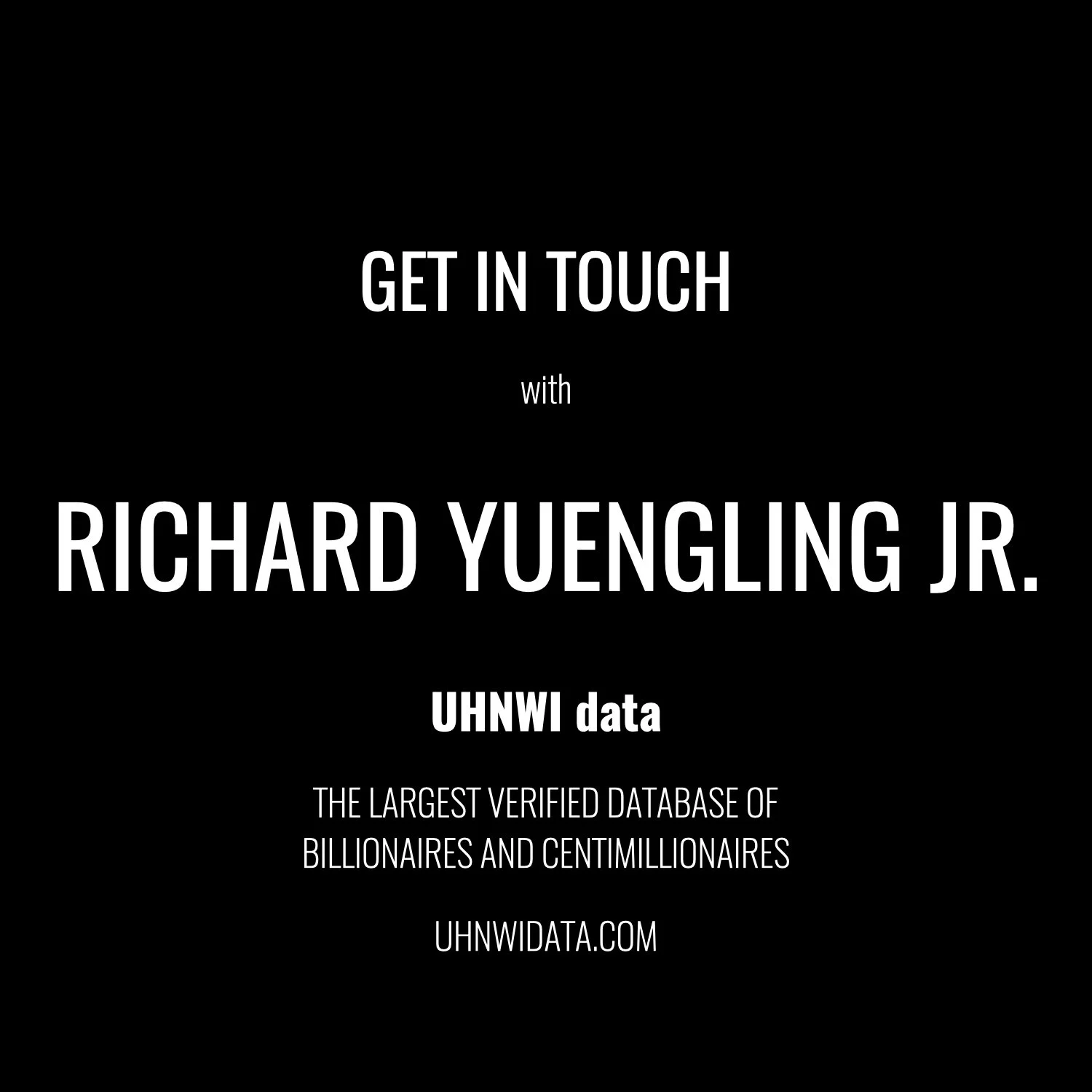 Richard Yuengling Jr. | $1B+