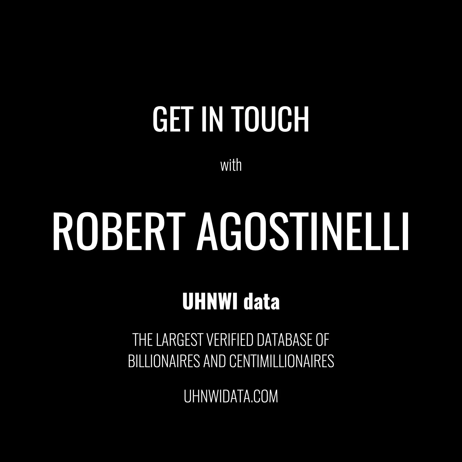 Robert Agostinelli | $1B+