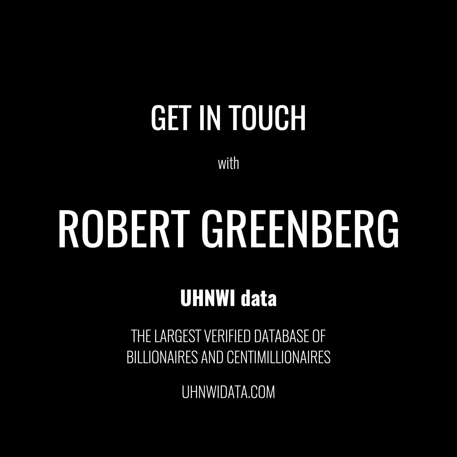 Robert Greenberg | $1B+