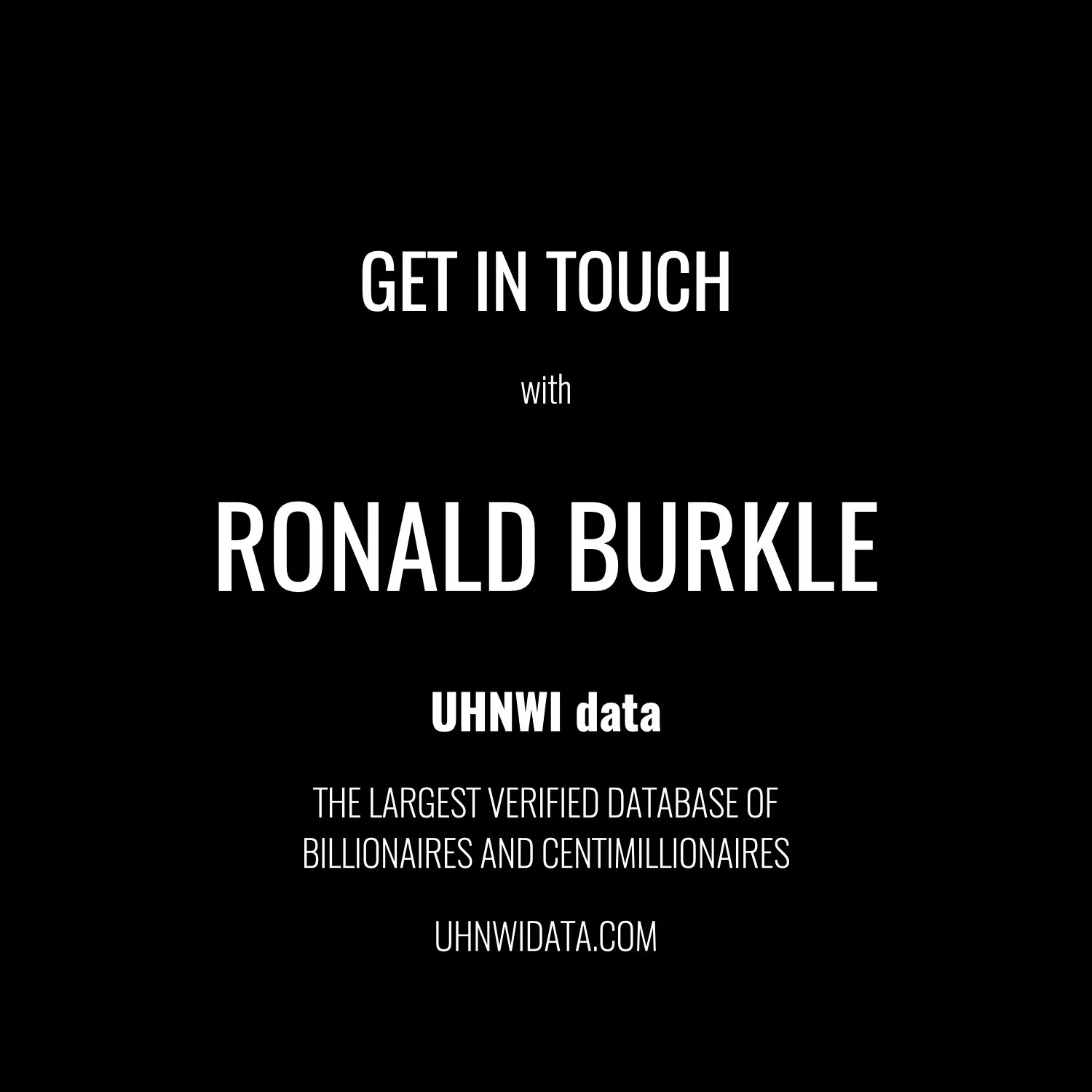 Ronald Burkle | $1B+