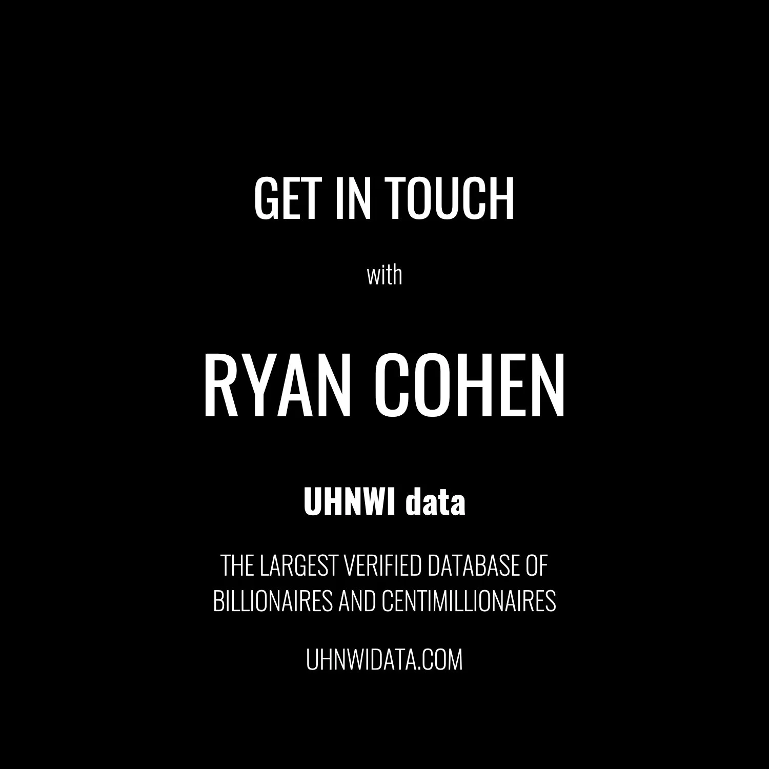 Ryan Cohen | $1B+