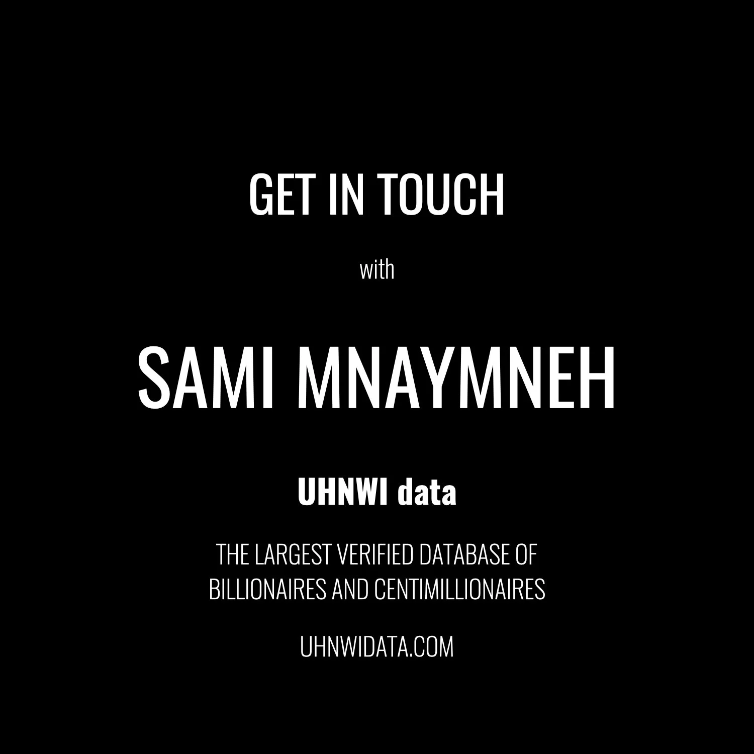 Sami Mnaymneh | $1B+