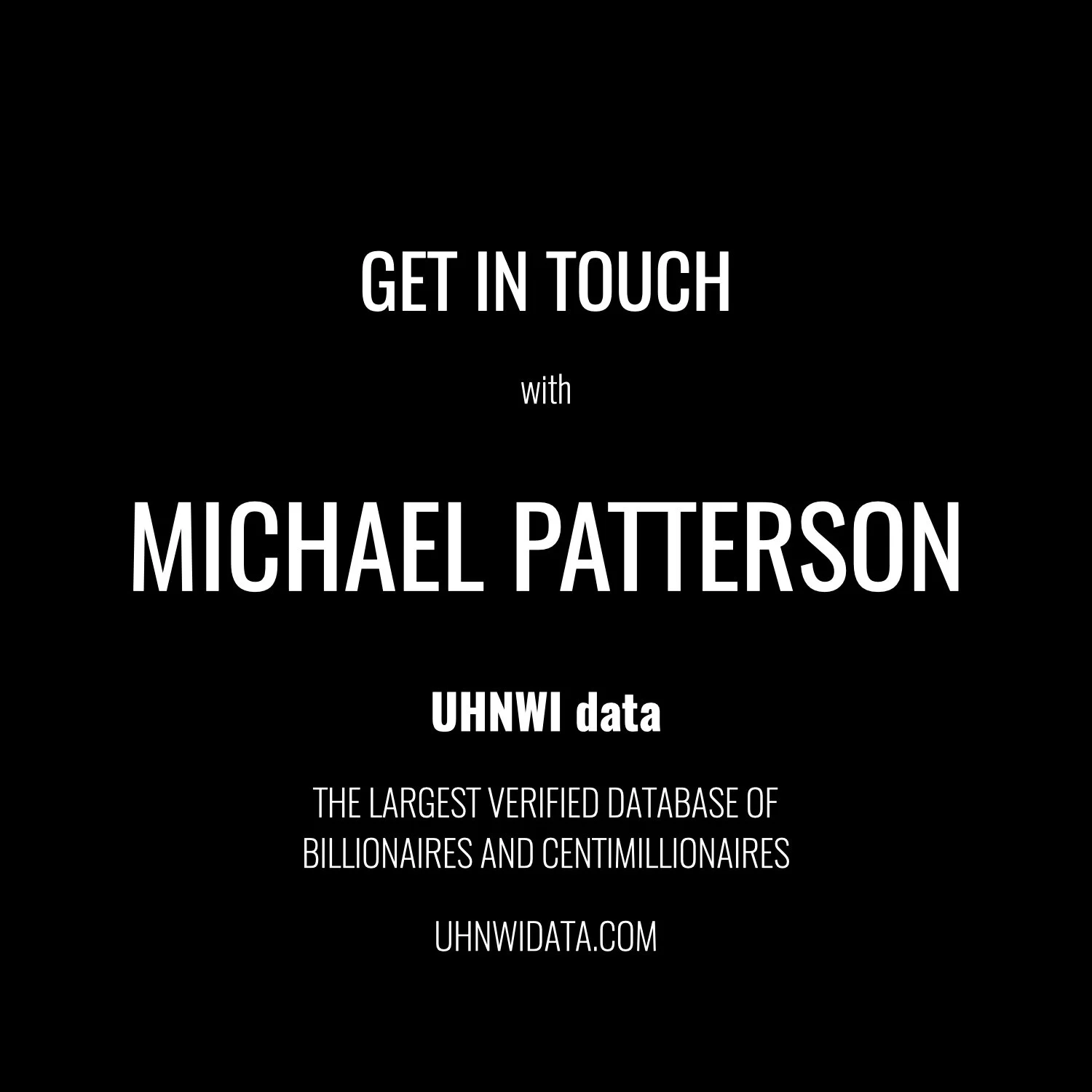 Michael Patterson | $1B+