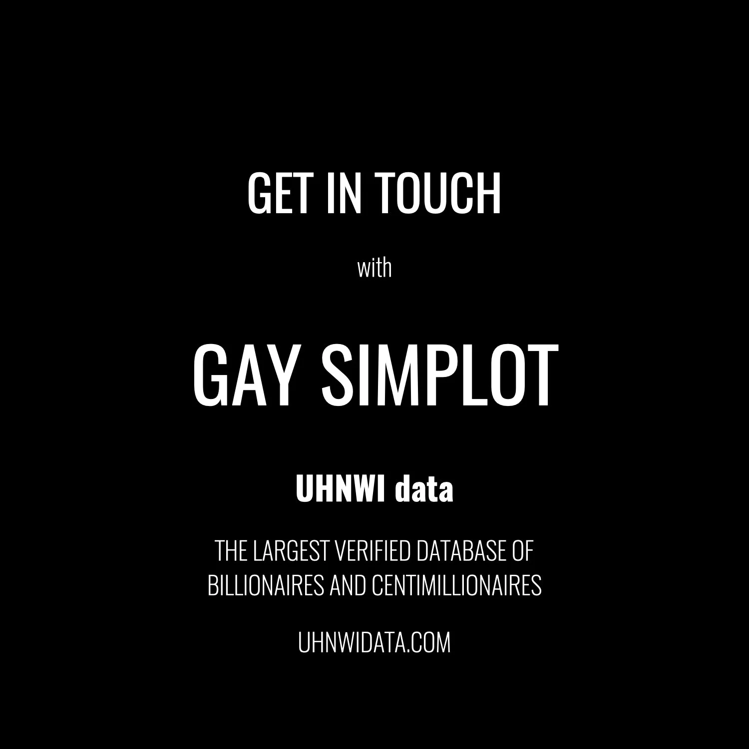 Gay Simplot | $1B+
