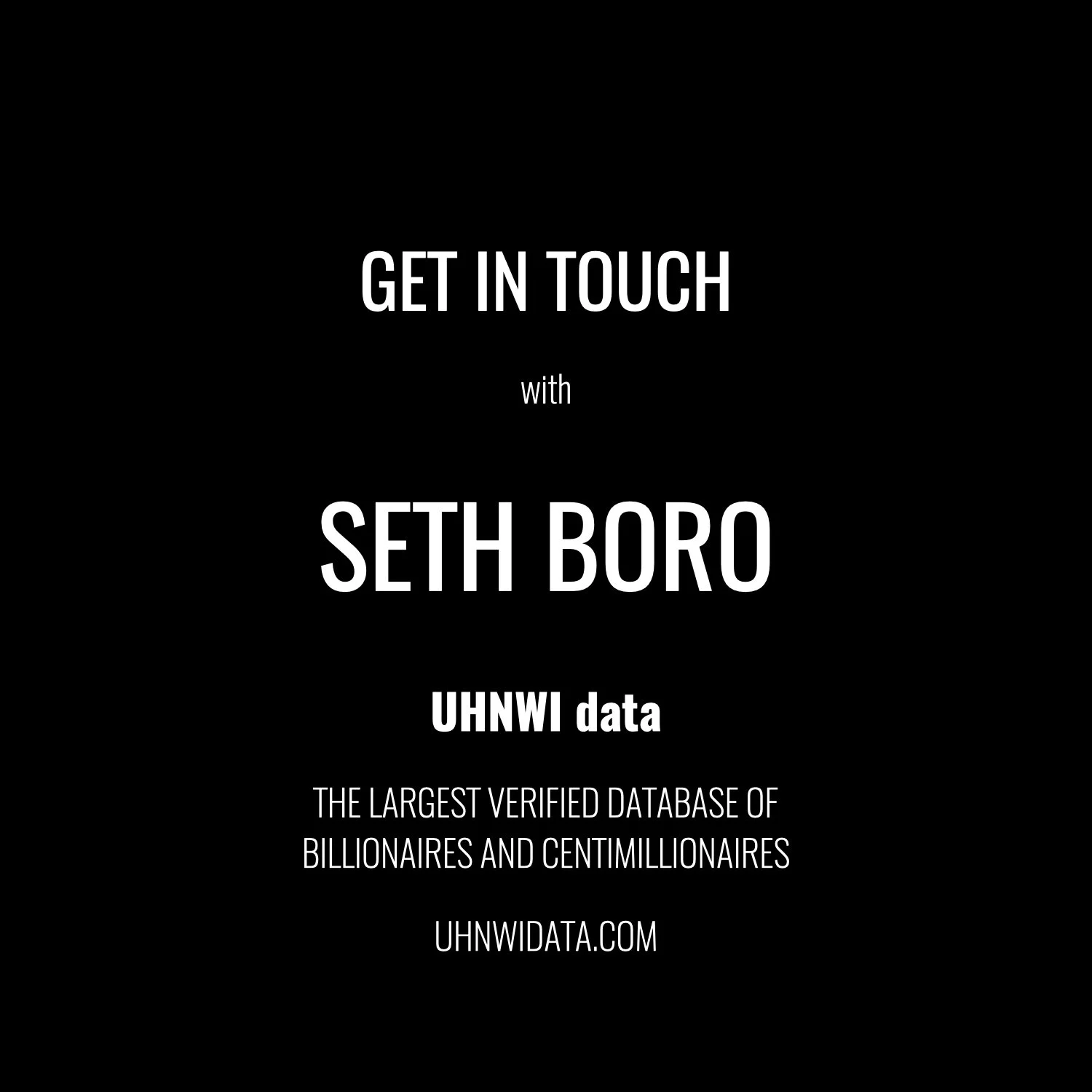 Seth Boro | $1B+
