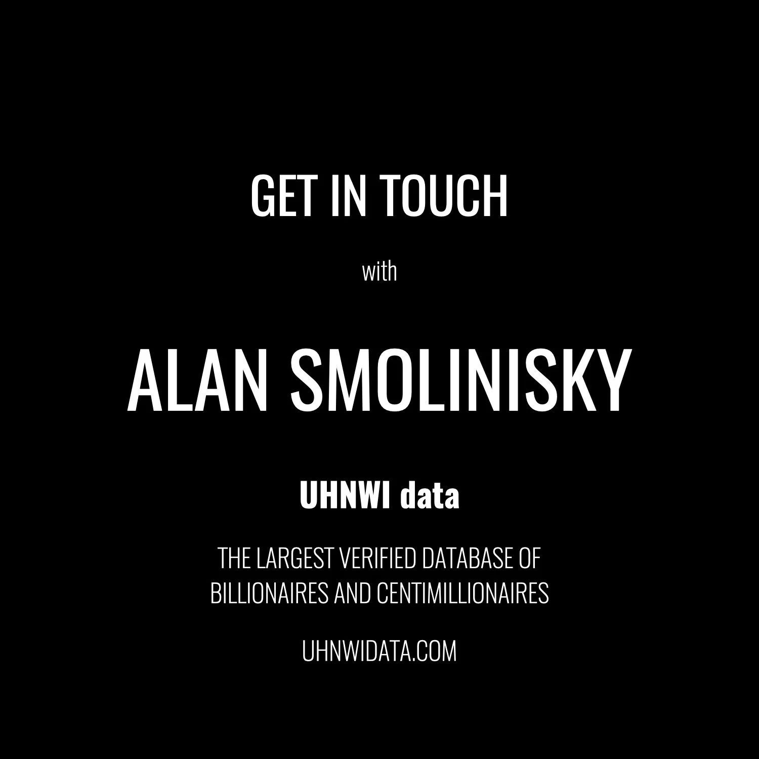 Alan Smolinisky | $1B+