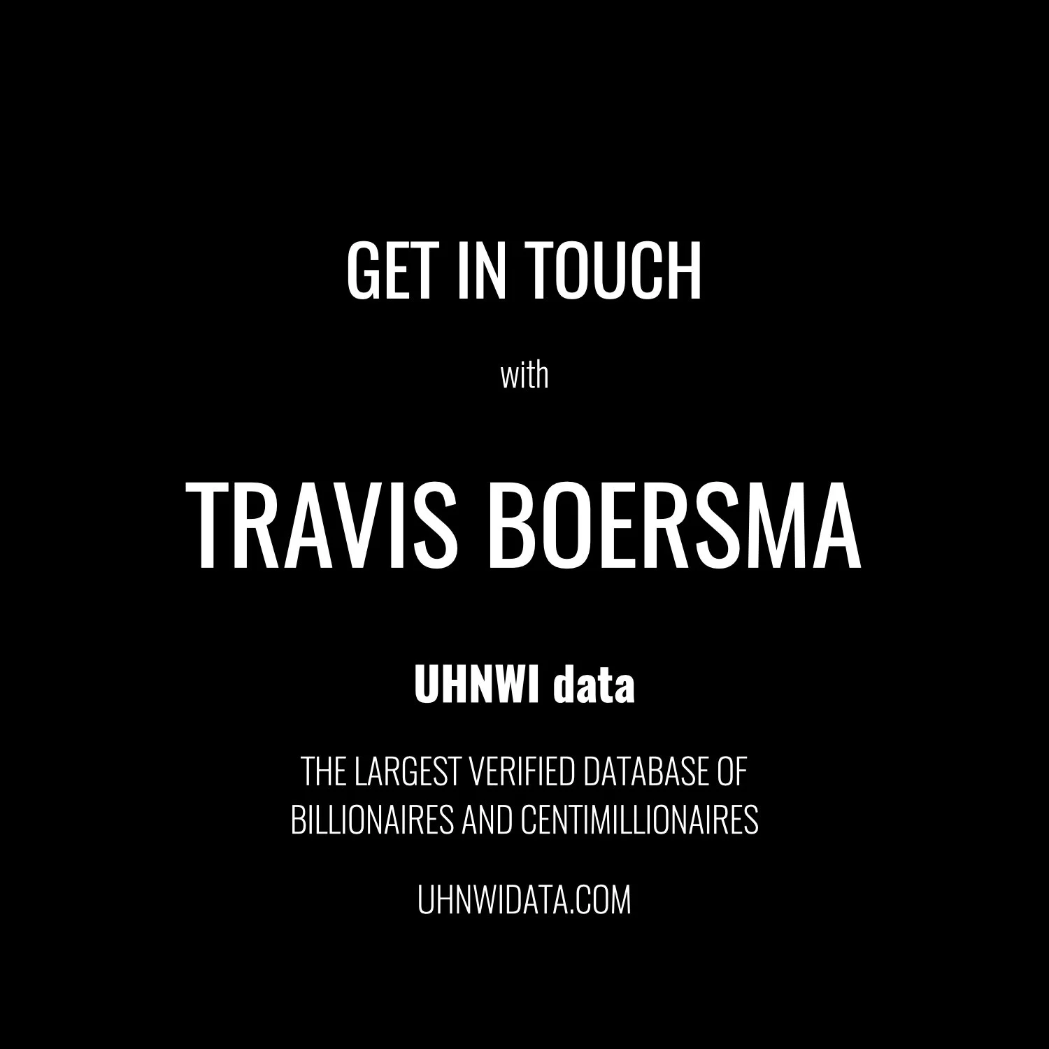 Travis Boersma | $1B+