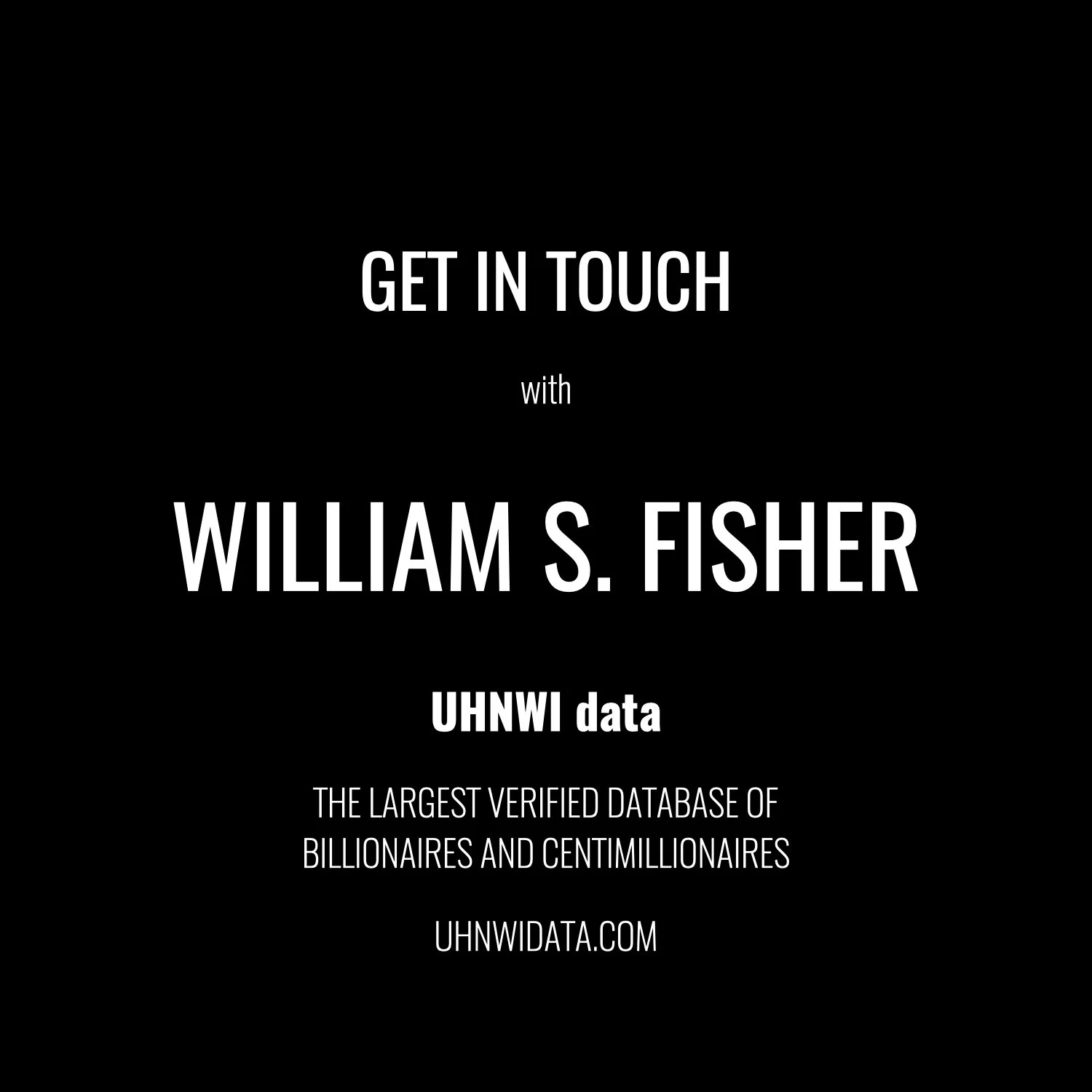 William Fisher | $1B+