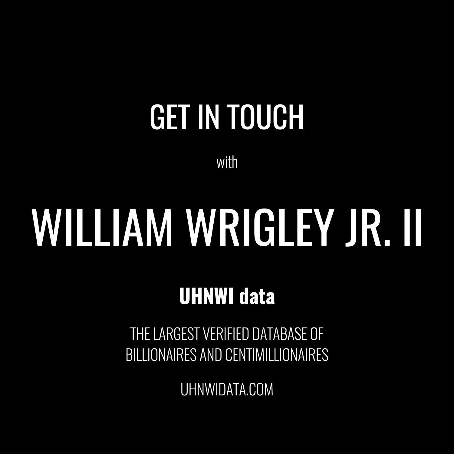 William Wrigley Jr. | $1B+